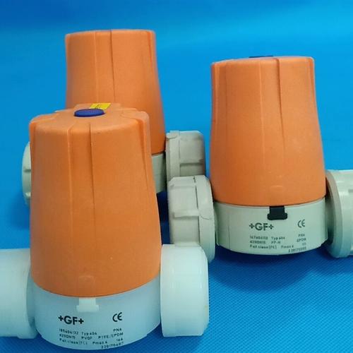 gf+氣動閥 隔膜閥 typ604 pvdf pp